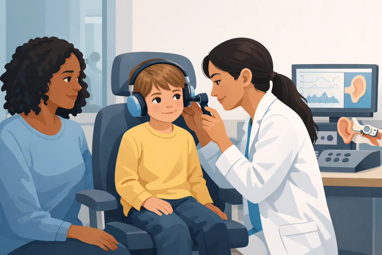 Child Glue Ear Hearing Check: What to Expect