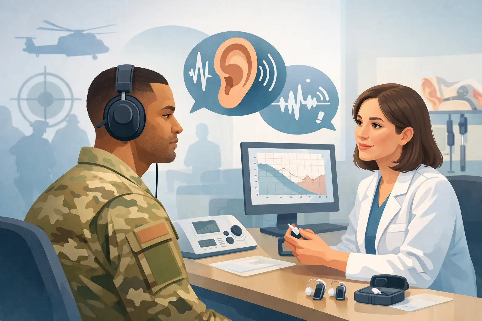 Military Induced Hearing Loss: Signs and Support