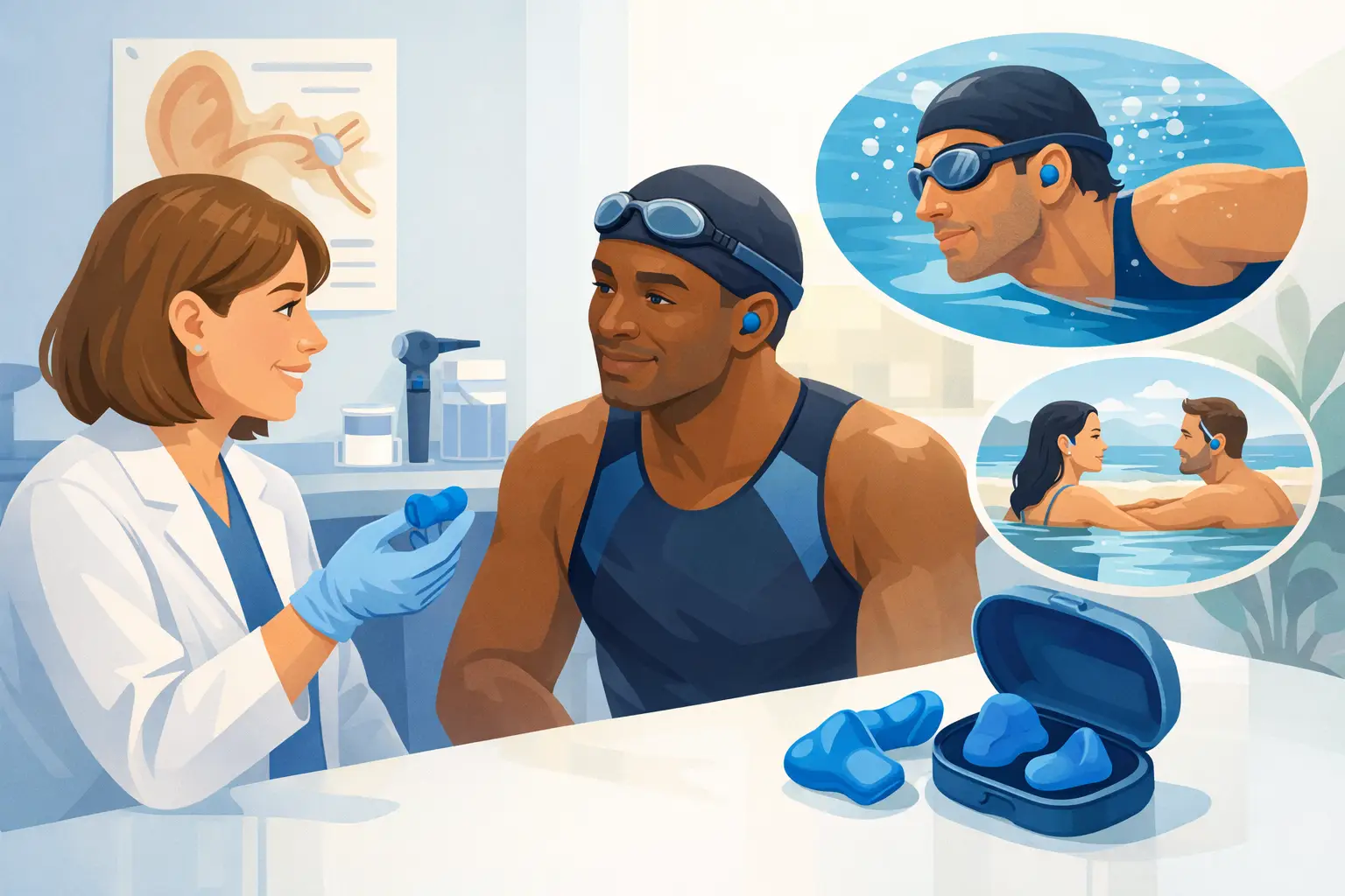 When Should You Use Custom Swimming Earplugs?