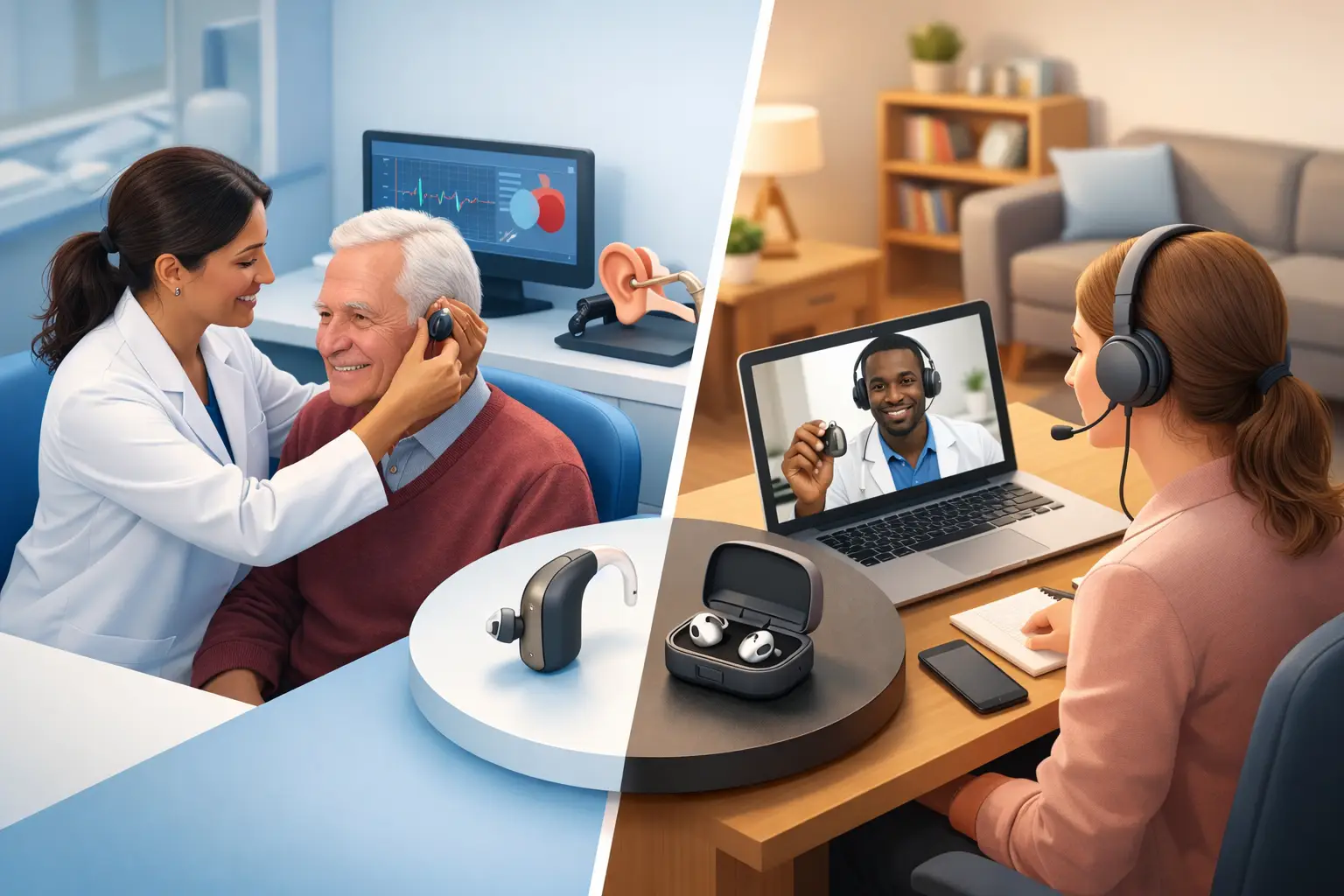 Hearing Aid Fitting vs Online: Which Is Right?