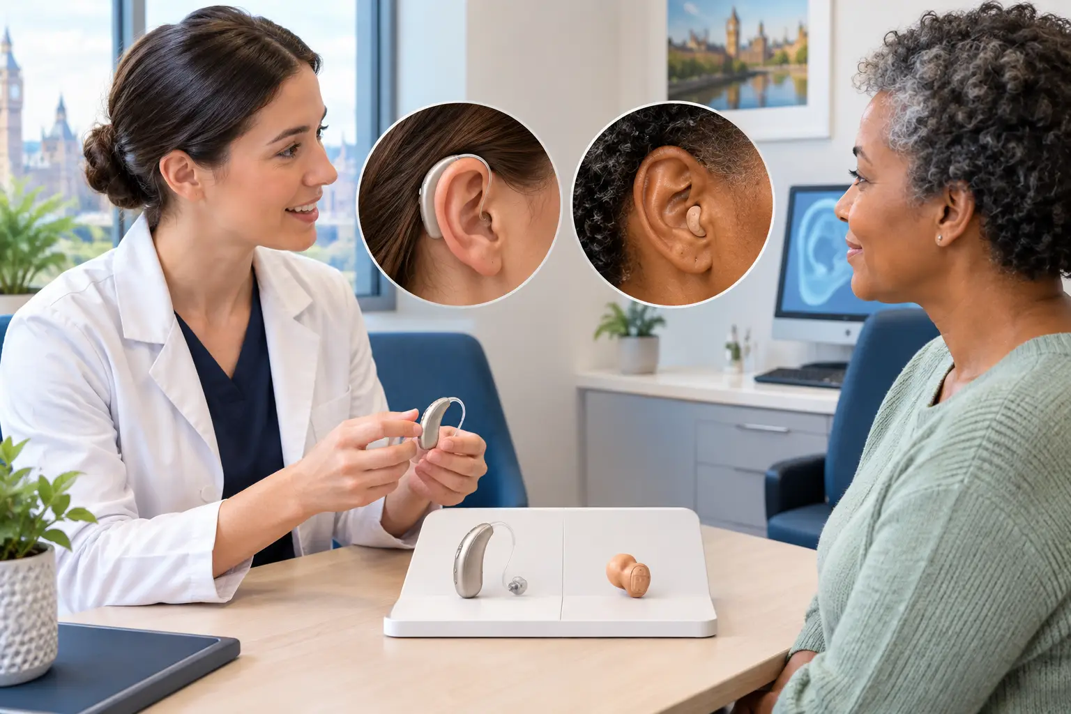 Behind-Ear Versus In-Ear Hearing Aids Compared